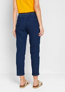 Jeans med bekväm medelhög midja (2-pack), raka ben, bonprix