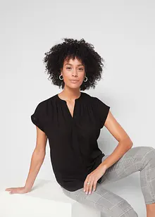 Blus i georgette, bonprix