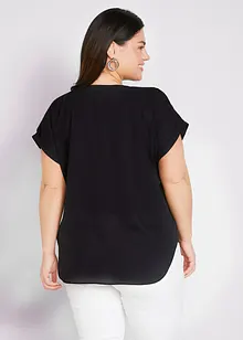 Blus i georgette, bonprix