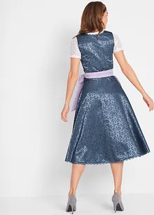 Mellanlång dirndl med förkläde (2 delar), bonprix