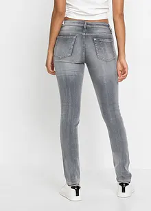 Stuprörsjeans med destroyed-effekter, bonprix