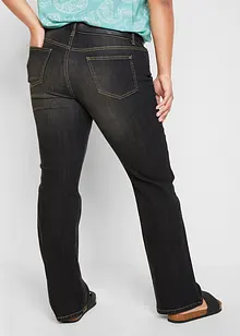 Bekväma stretchjeans, bootcut, bonprix