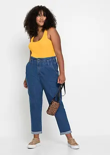 Stretch Mom Jeans High Waist, bonprix