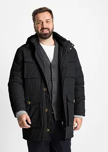 Parkas med avtagbar huva, bonprix