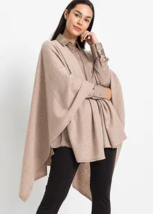 Ylleponcho med andel Good Cashmere Standard®, bonprix