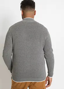 Cardigan med ståkrage, bonprix