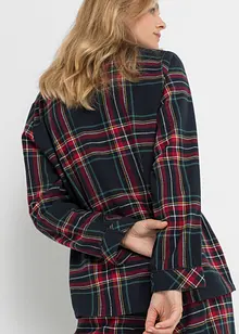 Vävd flanellpyjamas, bonprix