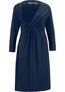 Mamma-/amningsklänning i stretchig viskos, bonprix