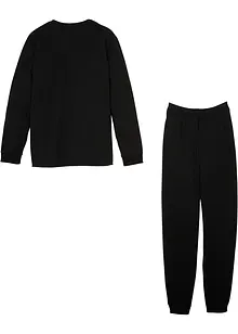 Pyjamas med ekologisk bomull (2 delar),, bonprix