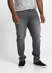 Stretchjeans med bekvämt snitt, normal passform, raka ben, bonprix