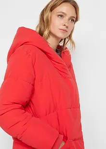 Vadderad oversizekappa med huva, gjord av återvunnen polyester, bonprix