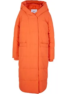 Vadderad oversizekappa med huva, gjord av återvunnen polyester, bonprix