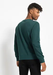 Sweatshirt med återvunnen polyester och julmotiv, bonprix