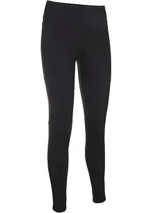 Ankellånga, extra mjuka sportleggings med sidofickor, bonprix