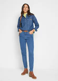 Stretch Mom Jeans High Waist, bonprix