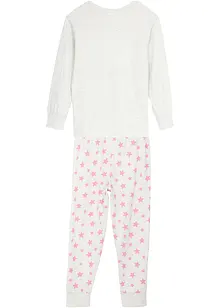 Pyjamas (2 delar) med ekologisk bomull, bonprix