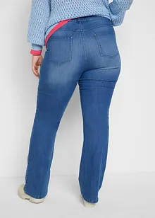 Bootcutjeans med bekväm hög midja, bonprix