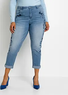 Slim Jeans Mid Waist, cropped, bonprix