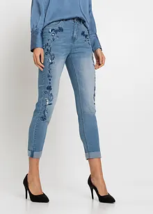 Slim Jeans Mid Waist, cropped, bonprix