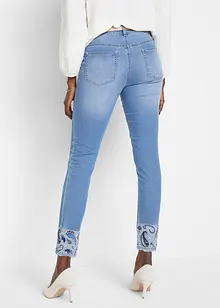 Slim jeans med medelhög midja och stretch, bonprix