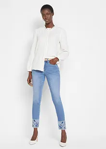 Slim jeans med medelhög midja och stretch, bonprix