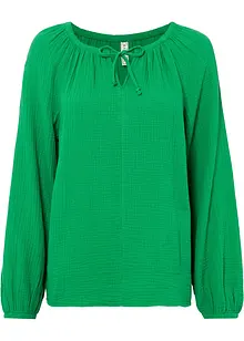 Muslinblus av bomull, bonprix
