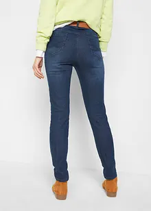 Stretchiga mjuka stuprörsjeans med hög midja, bonprix