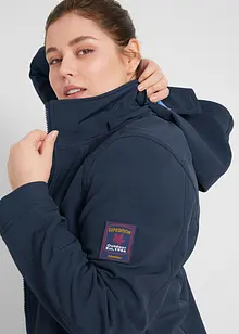 Stretchig softshelljacka, vattenavvisande, bonprix