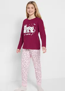 Pyjamas för flickor (2 delar), bonprix