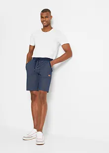 Sweatbermudas med denimlook, bonprix