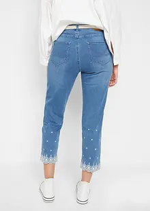 Straight Capri Jeans Mid Waist, bonprix