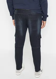 Slim Fit Cargo Stretch Jeans Straight, bonprix