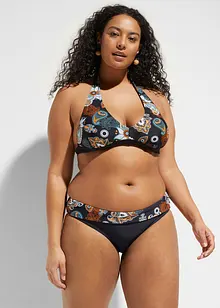 Halterneckbikiniöverdel med djup ringning, bonprix
