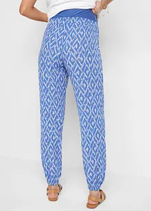 Mammabyxa i luftig viskos, Loose Fit, bonprix