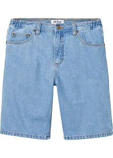 Jeansshorts med töjbar midja Classic Fit, bonprix