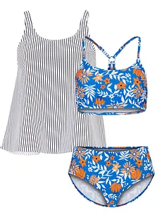 Tankini och bikiniöverdel (3 delar), bonprix