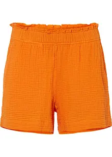 Muslinshorts i bomull, bonprix