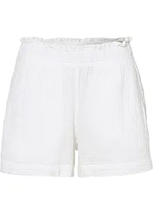 Muslinshorts i bomull, bonprix