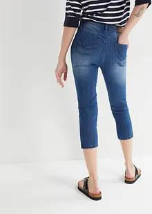 Slim Fit Capri Jeans Mid Waist, (2-pack), bonprix