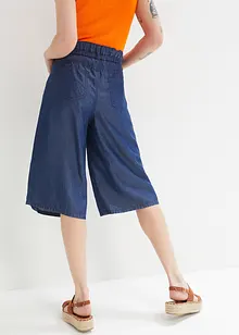 Wide Leg Jeans Bermudas, High Waist, TENCEL™ Lyocell, John Baner JEANSWEAR