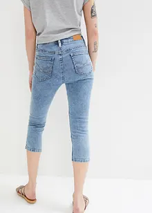 Stretch Skinny Capri Jeans Mid Waist, bonprix