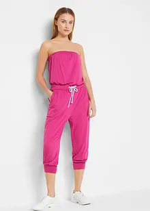 Bandåjumpsuit med viskos, bpc bonprix collection