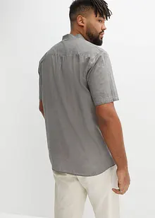 Kortärmad skjorta med tvättad look, bonprix