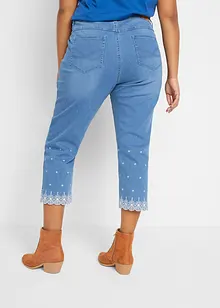 Straight Capri Jeans Mid Waist, bonprix