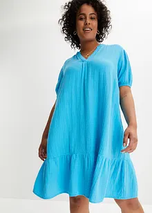Miniklänning av muslin, bonprix