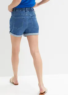 Jeansshorts med bekväm midja, BODYFLIRT