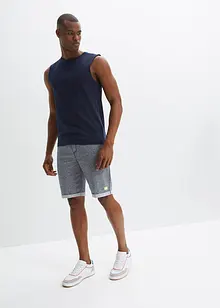 Trikåshorts i denimlook, bonprix