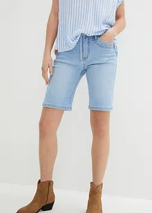 Jeans Bermudas Slim Fit Mid Waist, bonprix