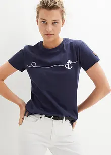 Mönstrad T-shirt, bonprix