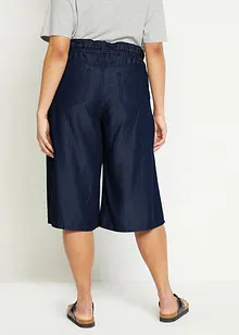 Wide Leg Jeans Bermudas, High Waist, TENCEL™ Lyocell, John Baner JEANSWEAR